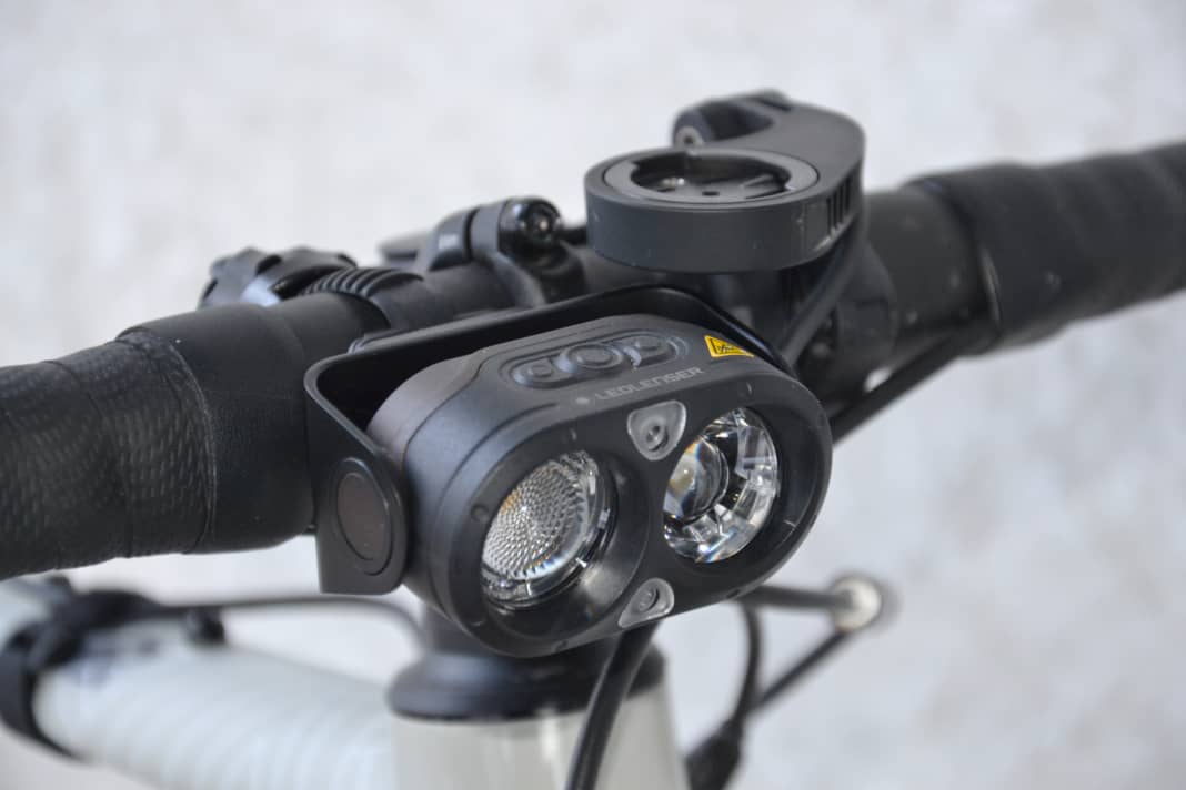 La Ledlenser H19R Signature pourrait également représenter un éclairage fixe pour vélo.