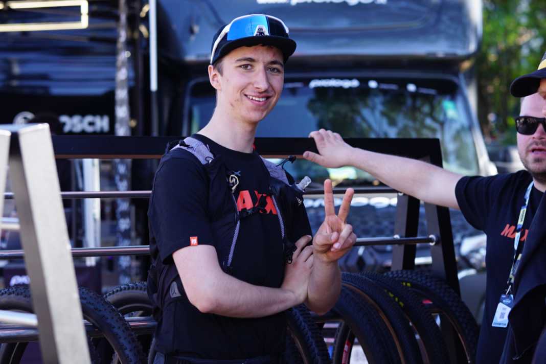 Mailo während des Bike Festivals in Riva.