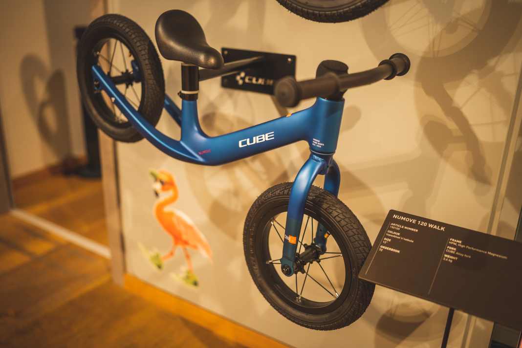 Cube Numove 120 Walk: a bike for little trail heroes.