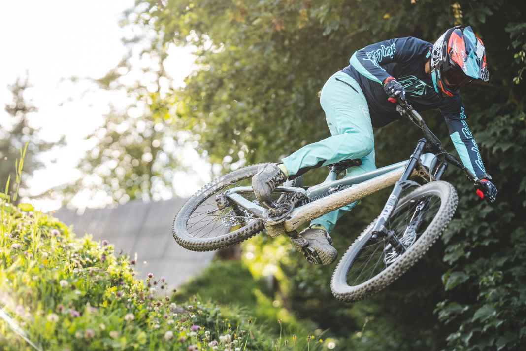 "Send it!" The Canyon Sender is ready for anything. Above all: full throttle!