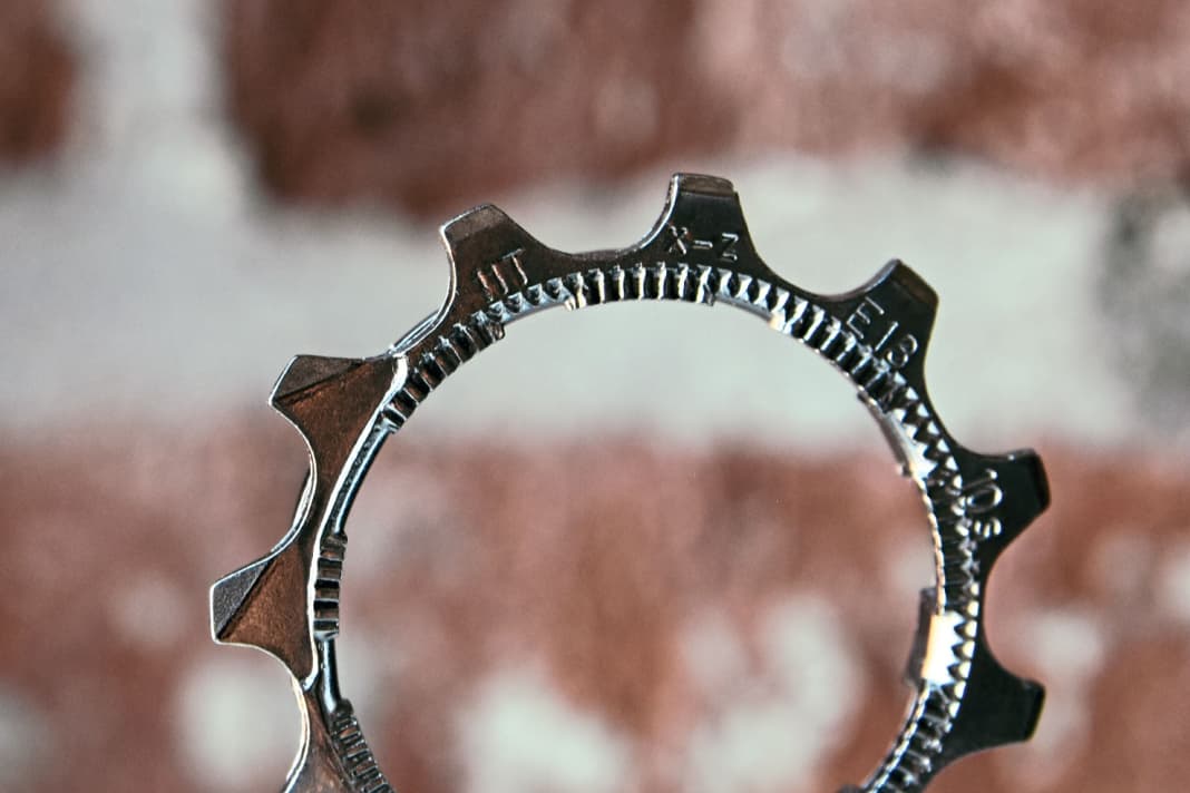 Like the fin of a shark: If the teeth of a sprocket look like this picture, it's time to change it - and anyone can do it themselves!