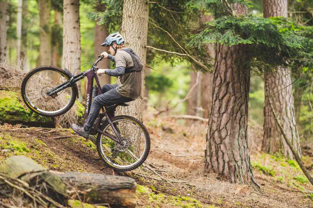 Plenty of motor power, good modulation and a pleasing geo - the ELyte Evo cuts a great figure on the climbs!