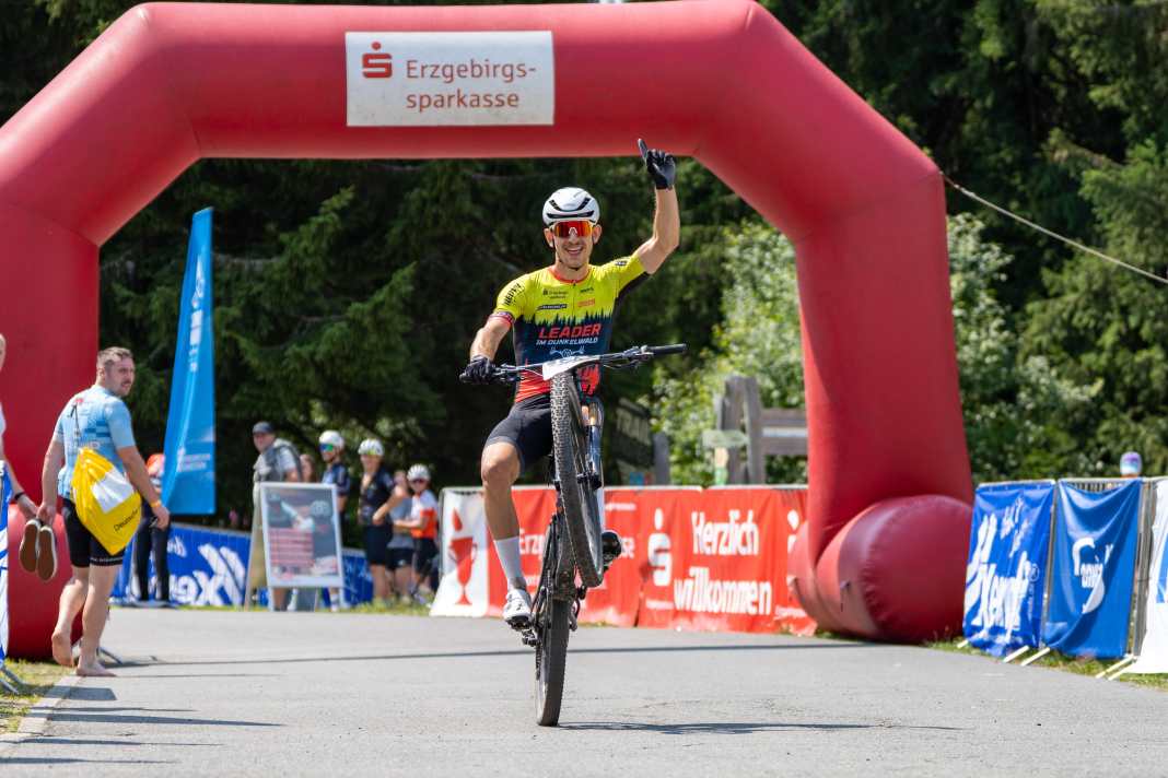 Paul Irmscher vom SSV Mounty Altenberg/ Paul Logistik Racing konnte sich nach konstant starker Leistung über alle Etappen durchsetzen.