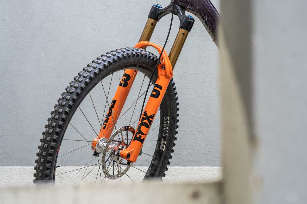 New look, new life: The FOX 36 features a completely redesigned chassis - sleeker, stiffer and simply more stylish.
