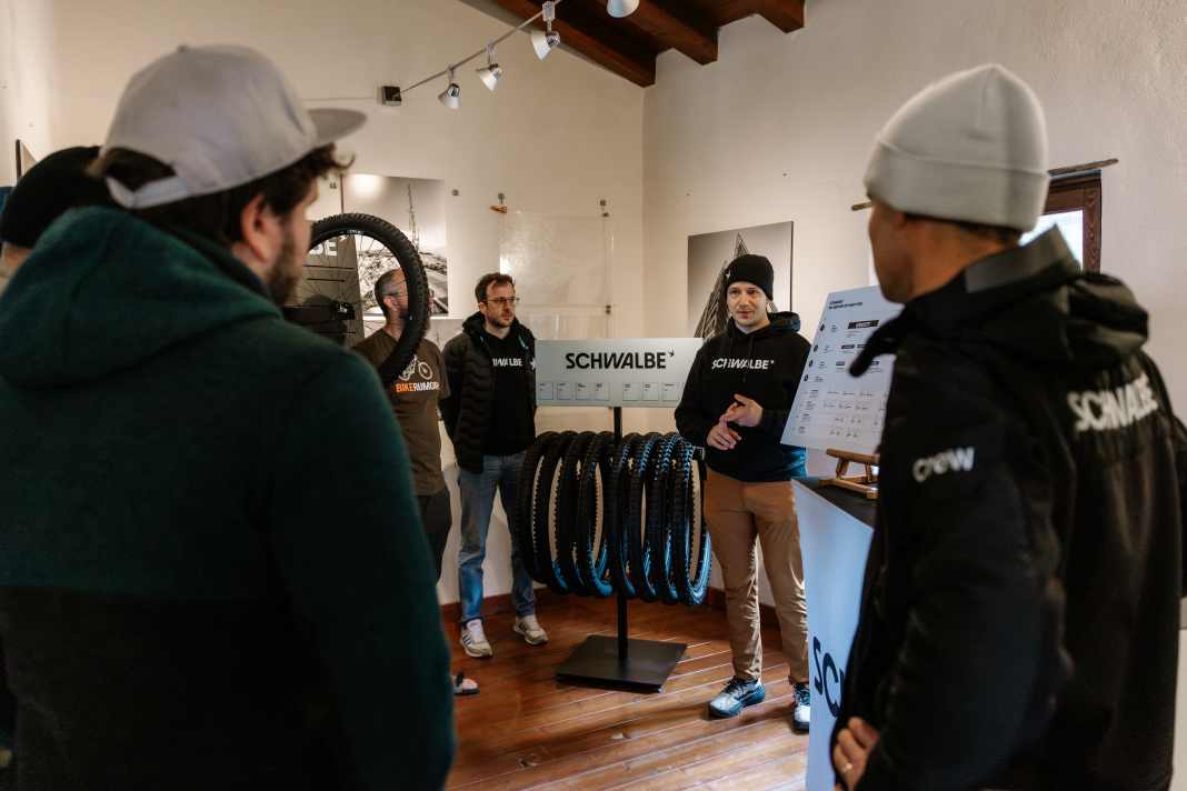 Schwalbe is fundamentally reorganising its MTB tyre range. At the press camp in Molini di Triora, product man Carl Kämper gives an insight into the concept.