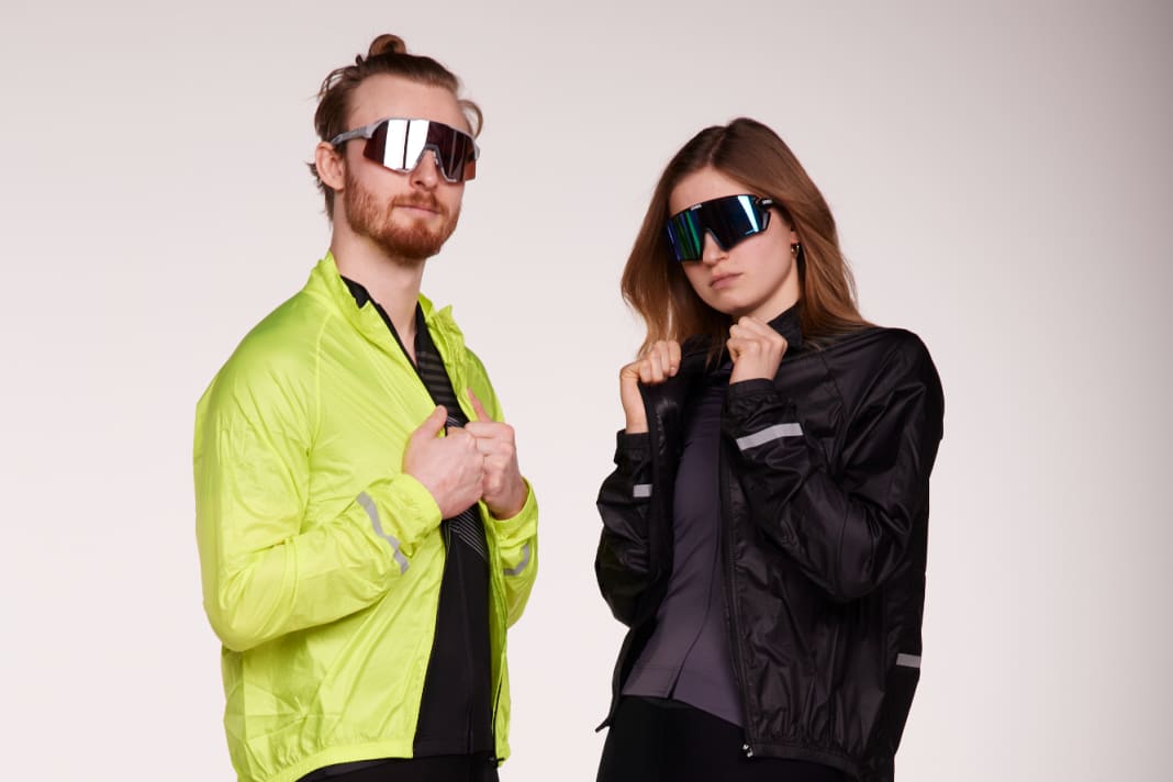 Die Dynamics Vento Windjacke ist Unisex ein spezielles Damenmodell gibt es nicht