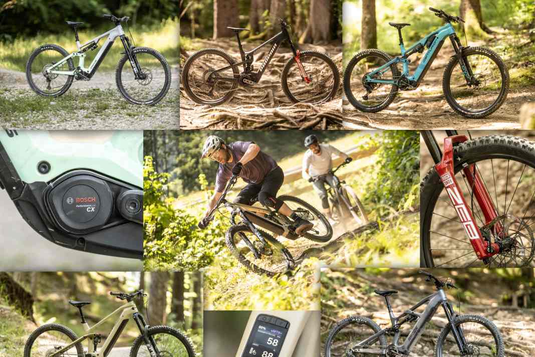 Five E-Enduros under 6500 euros vie for victory in the price-performance class.