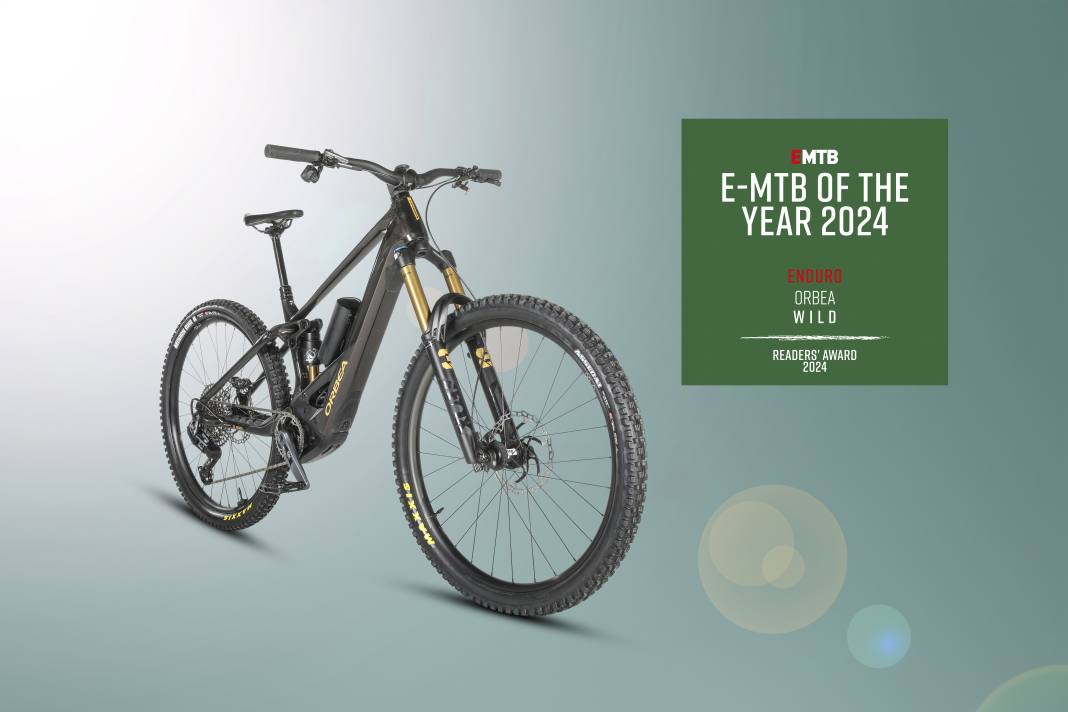 The facts about the Orbea Wild: Bosch CX // 750 or 625 Wh // 170/160 mm // 29 inch // from 5699 euros.