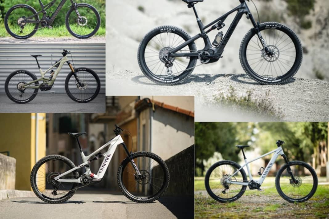 Canyons Modell-Offensive: Fünf neue E-MTBs in einem Monat.