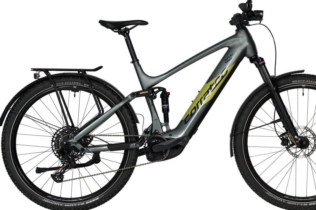 The MTC 120 Elite is the middle model of Corratec's newly launched SUV-Fully.