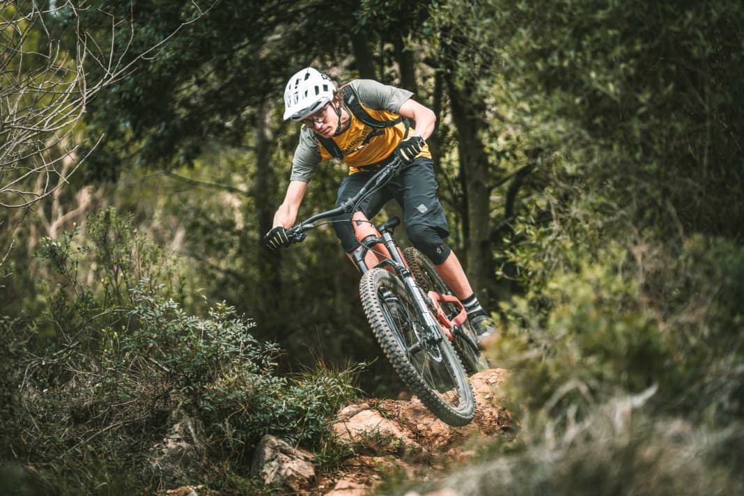 Despite all the enthusiasm about the well-balanced overall package, rapid downhills remain the Evil Wreckoning's speciality.