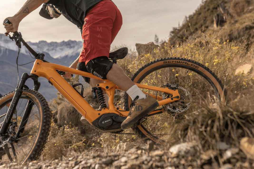 Mit dem Fab4 ELB zeigt Maxx sein erstes E-Enduro mit Bosch Performance CX.