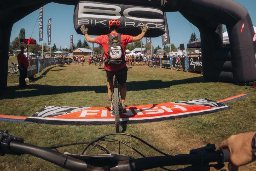 The goal of the BCBR: Arrive after 7 days with an overdose of singletrack - exhausted but happy.