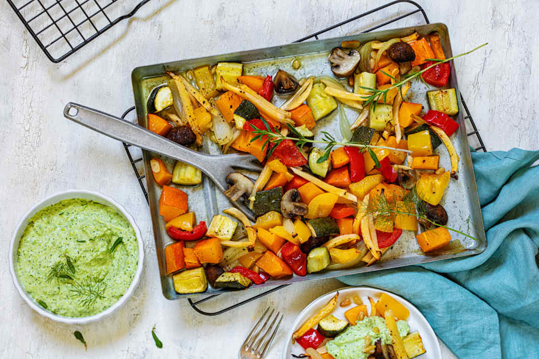 Harvest festival on your plate: bikers can enjoy colourful vegetables in autumn.