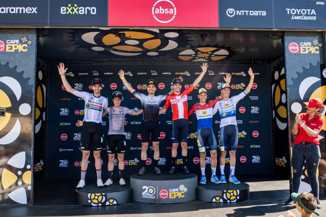 N1NO did it right away in the prologue! First place together with his team-mate Sebastian Fini. But more on that later.