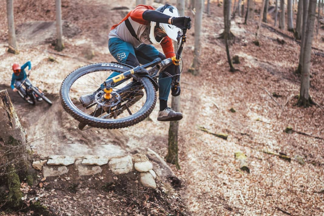 The UK enduro bikes had to prove themselves on our test track in Latsch and in the woods near Munich.