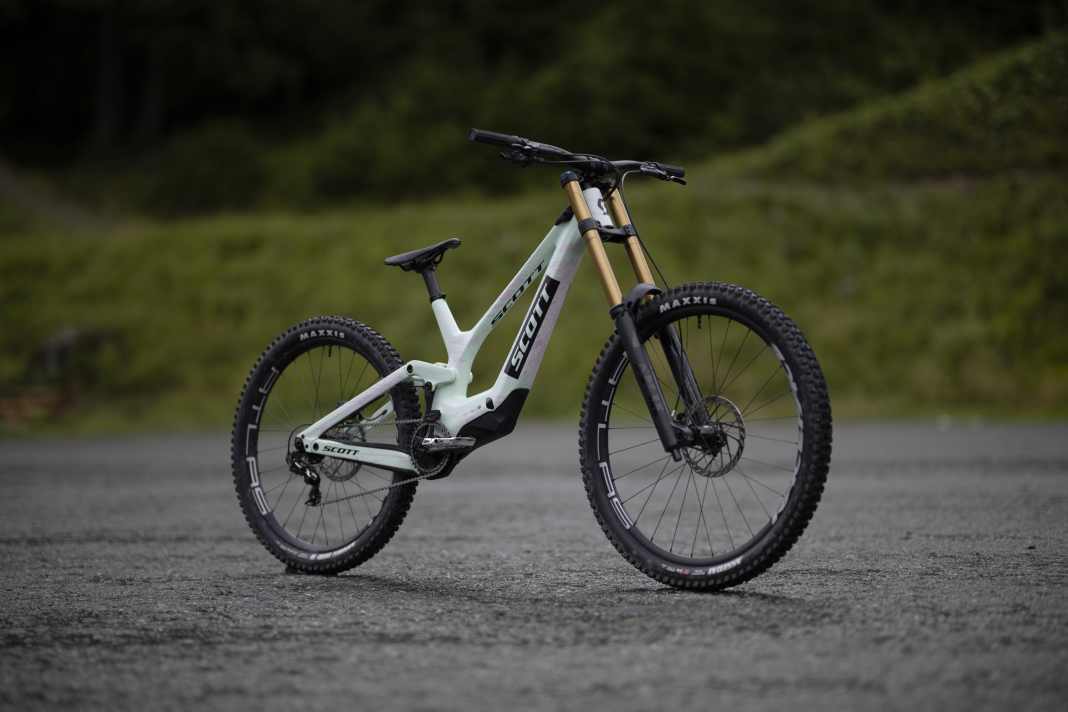 Ja, wo isser denn? Der Dämpfer? Das brandneue Scott Gambler in der Top-Ausstattung für 7599 Euro.