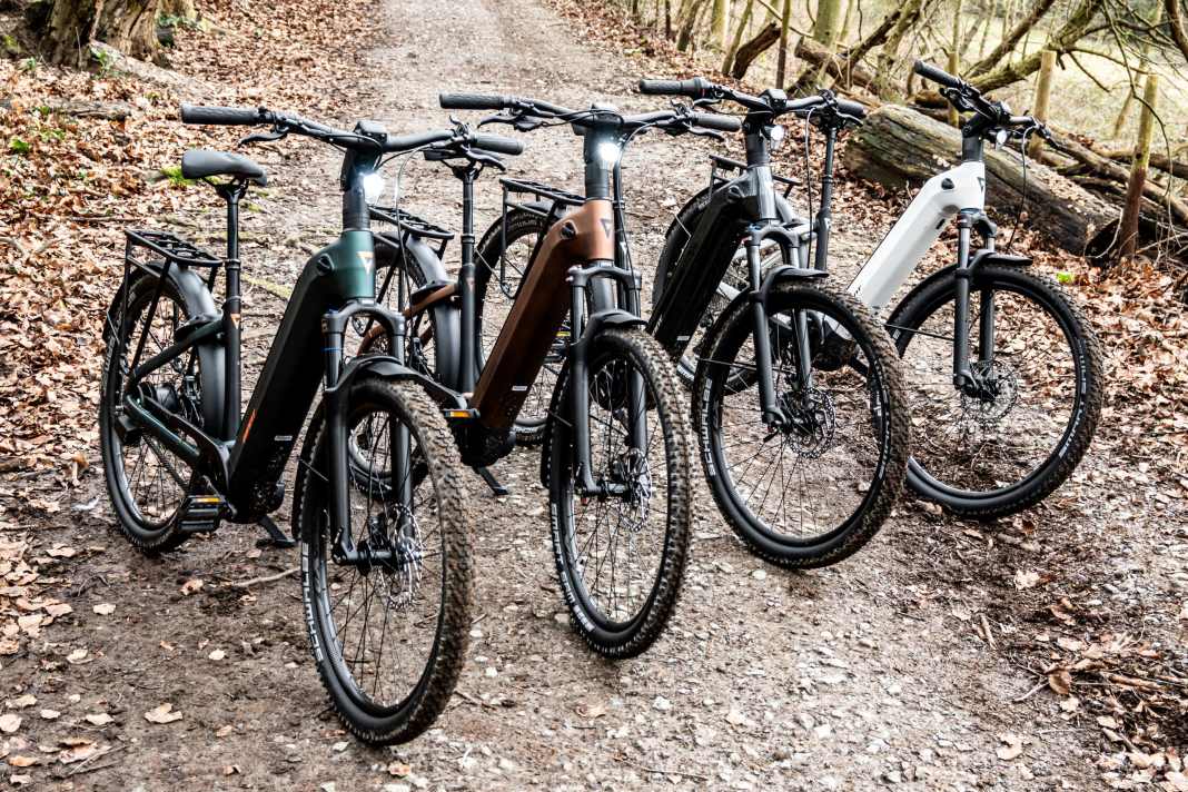 Vier Modelle des X E+: Sie unterscheiden sich vor allem in der Art der Schaltung.