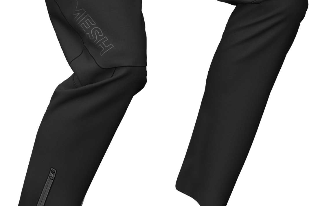 The 7mesh Guardian Apex rain trousers are unisex.
