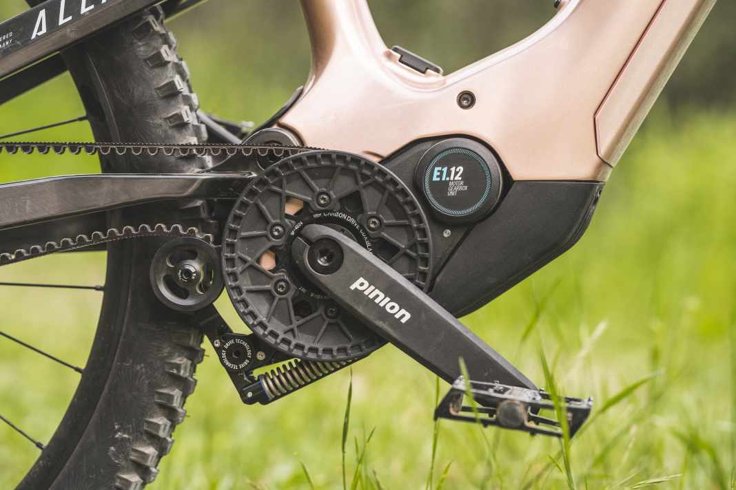 The Pinion MGU E1.12 combines motor and gearbox in one unit.