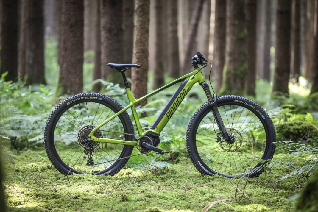 Bionicon Earp 2: Bosch CX // 625 Wh // 24,48 kg // 3399 Euro.
