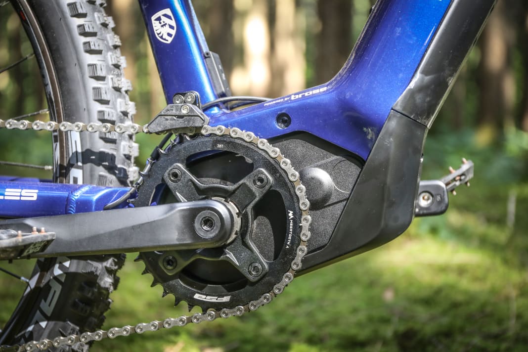 At a good three kilos, the Brose is no lightweight, but with 90 Nm it is very powerful.