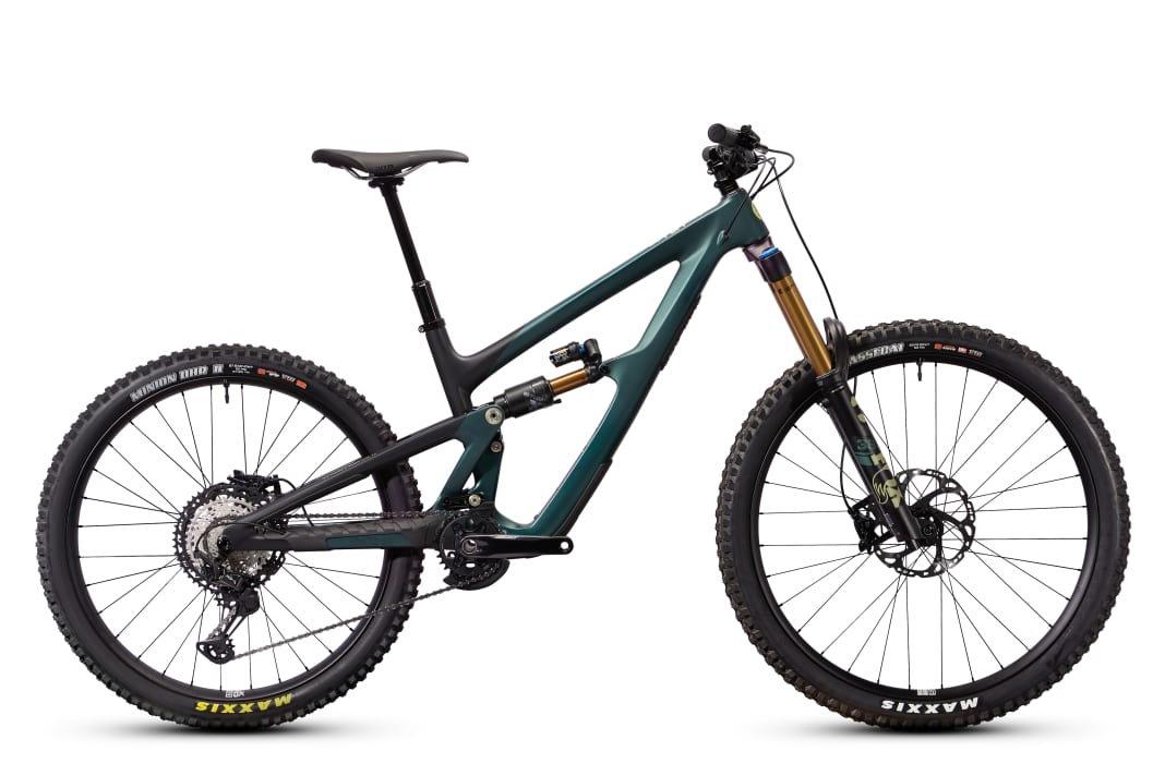 The Ibis HD 6 is available in the colour variant Emerald Forest...