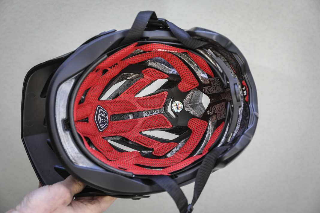 The sweaty helmet pads can be removed and washed on many models. Some manufacturers also offer replacement pads if the helmet looks really bad.