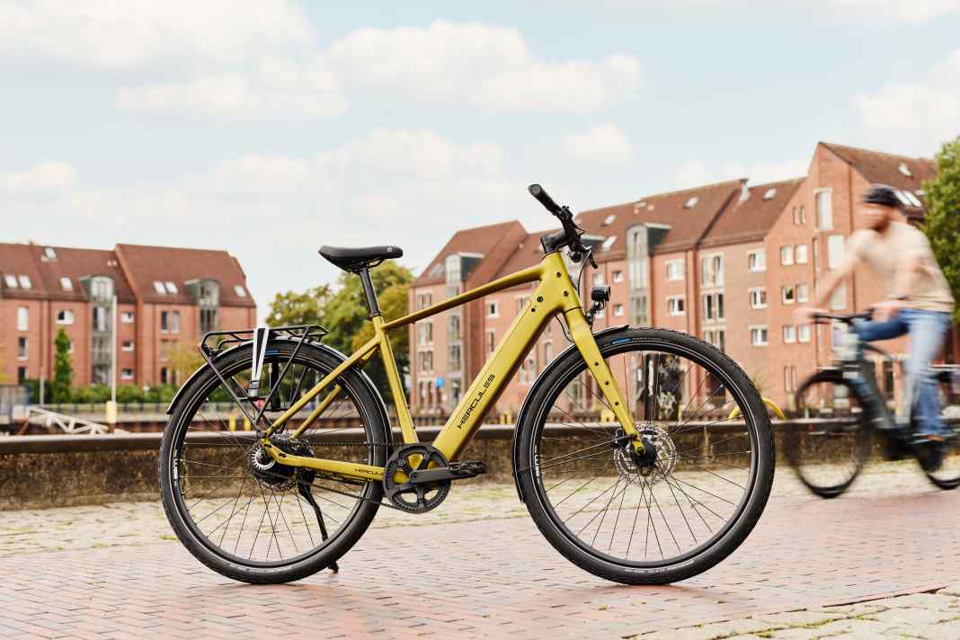 Traditionshersteller Hercules bringt die Urbanico-Serie mit zwei City-E-Bikes in den Handel.