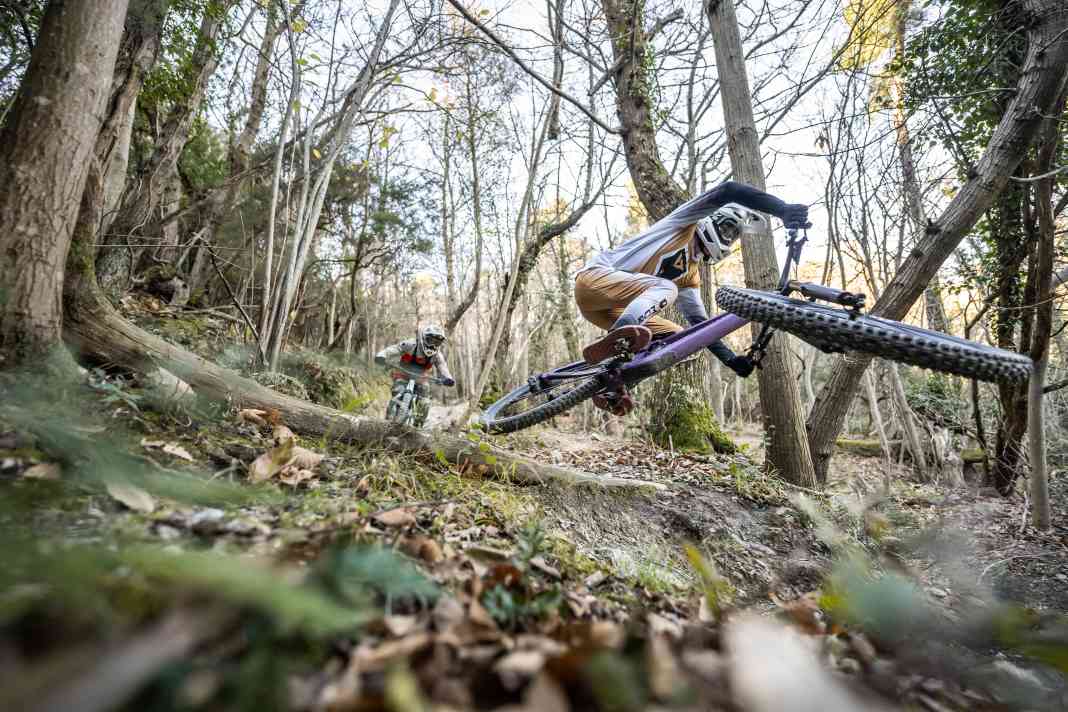 Das Transition im Flugmodus.