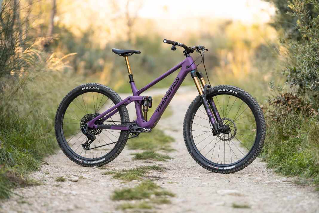 The key data of the Transition Sentinel Carbon: 14.9 kg / 160/160 mm / 29" / 8990 Euro / Carbon