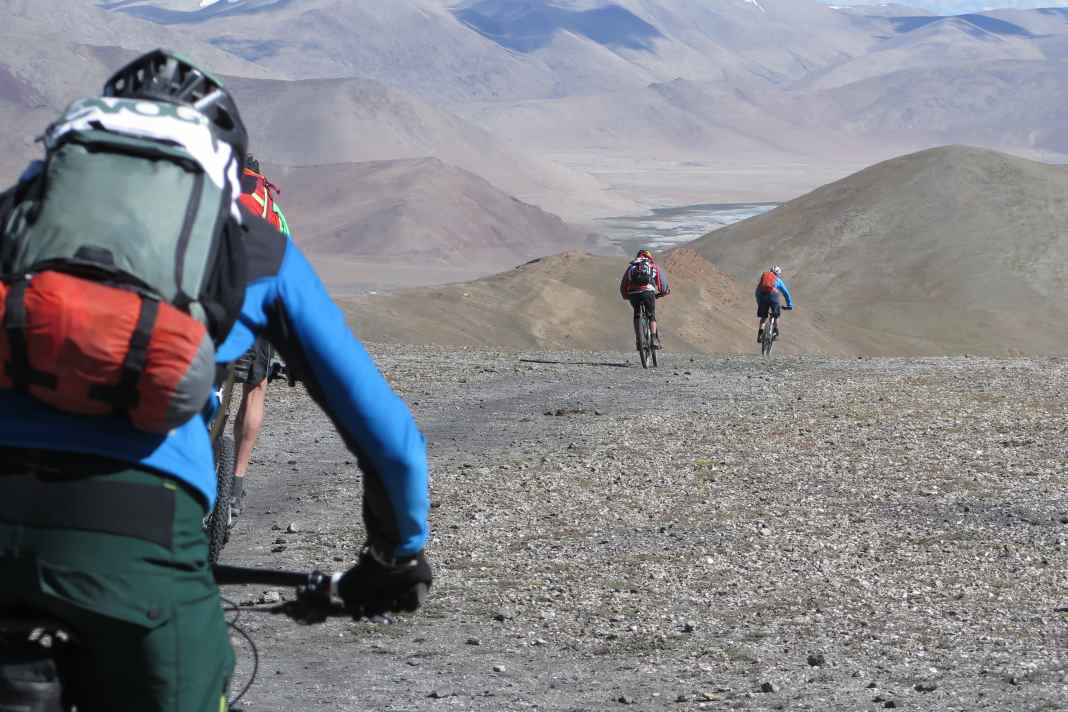 Himalayas: For Christian, too, this is a hero's ride at the limits of what is possible...