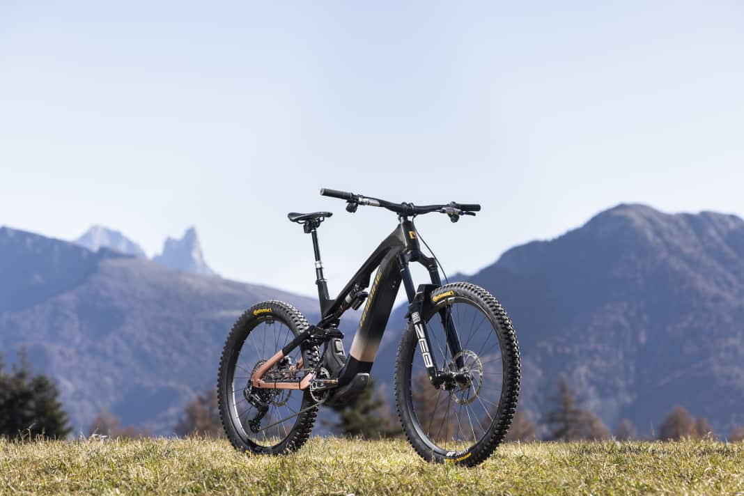 Für ein Bike mit dem neuen Bosch Powertube 800 kommt das Haibike Hybe CF recht schlank daher.