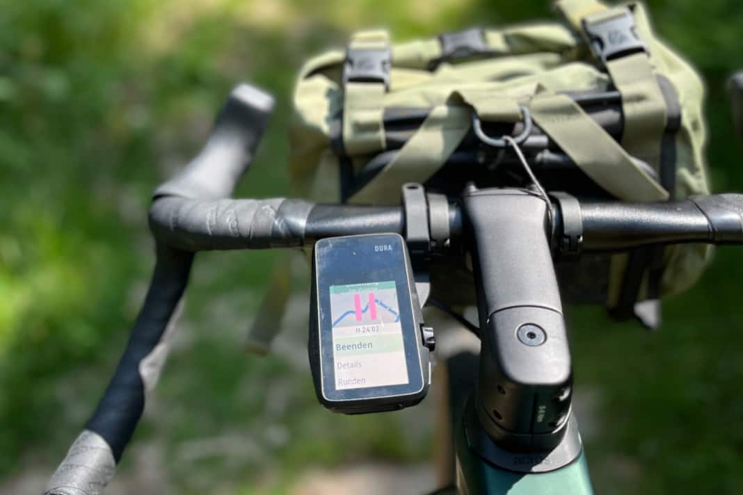 Was zeigt der “Wecker” an? Wer aufgrund schlechter Tagesetappen-Planung hinter seinen Erwartungen bleibt, demotiviert sich. Daher besser gleich realistisch planen.