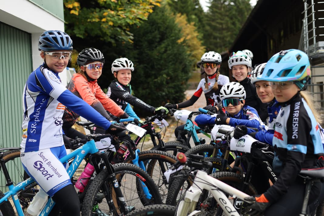 The colourful mix of participants at the 20th Ghost BIKE Cross Country Youth Camp is united by a passion for MTB sport.