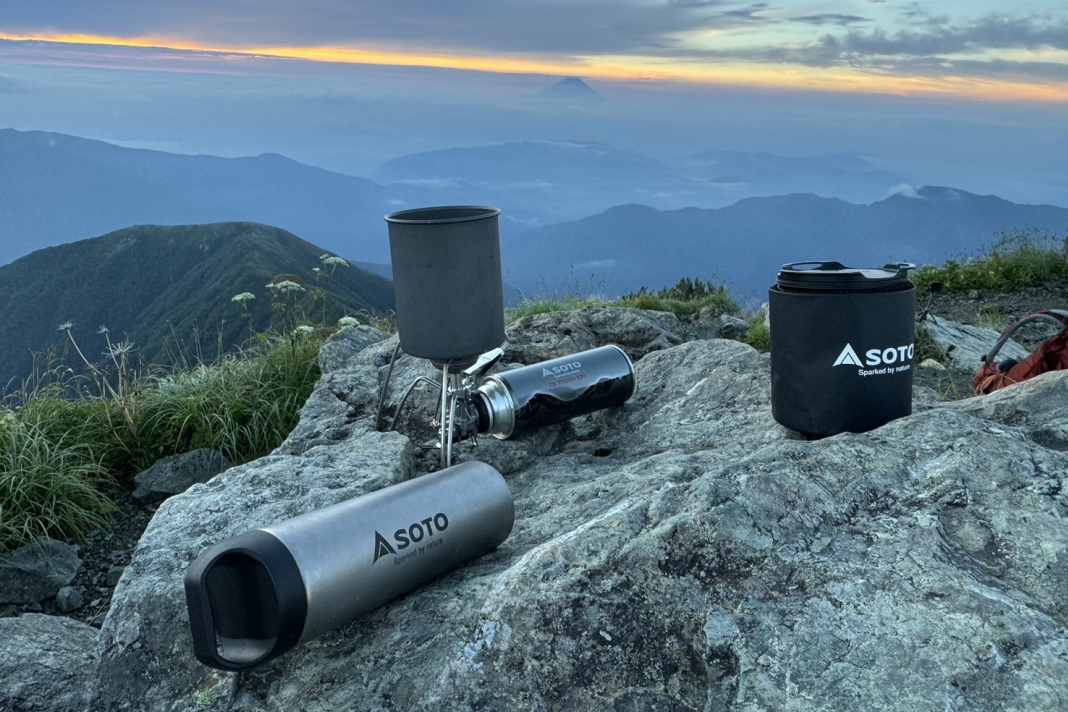 Soto gas stoves in their natural habitat. Here is the TriTrail for 84.95 euros.