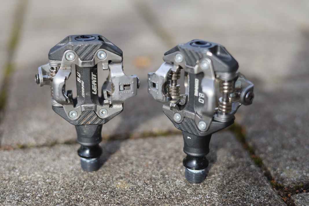 Die Leatt Ceramag Endurance 8.0 MTB-Pedale kommen mit einem Körper aus keramikbeschichtetem Magnesium.