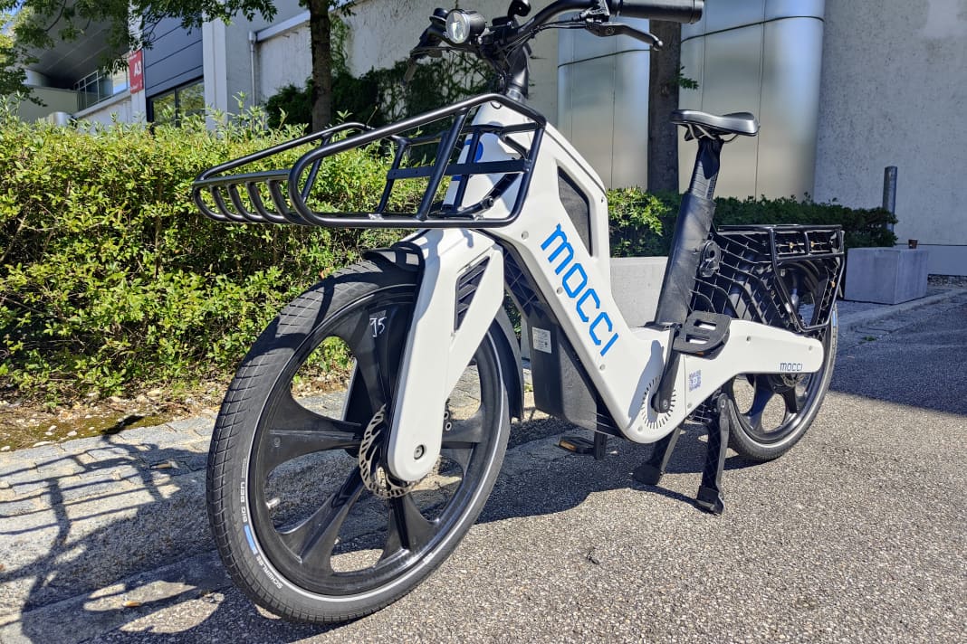 We really liked the Mocci Bike. It is due to go into series production next year and will be available to delivery services.