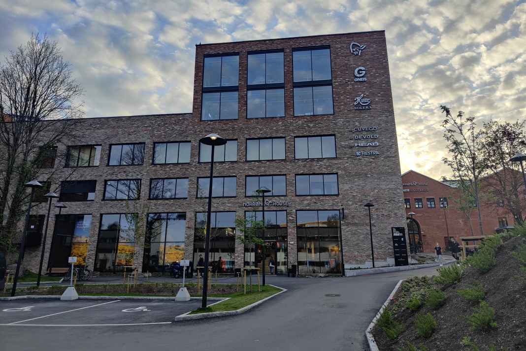 We visited Norrona's headquarters in Lysaker near Oslo in Norway.