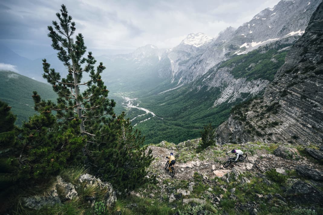 The Theth National Park is one of the highlights of the route.