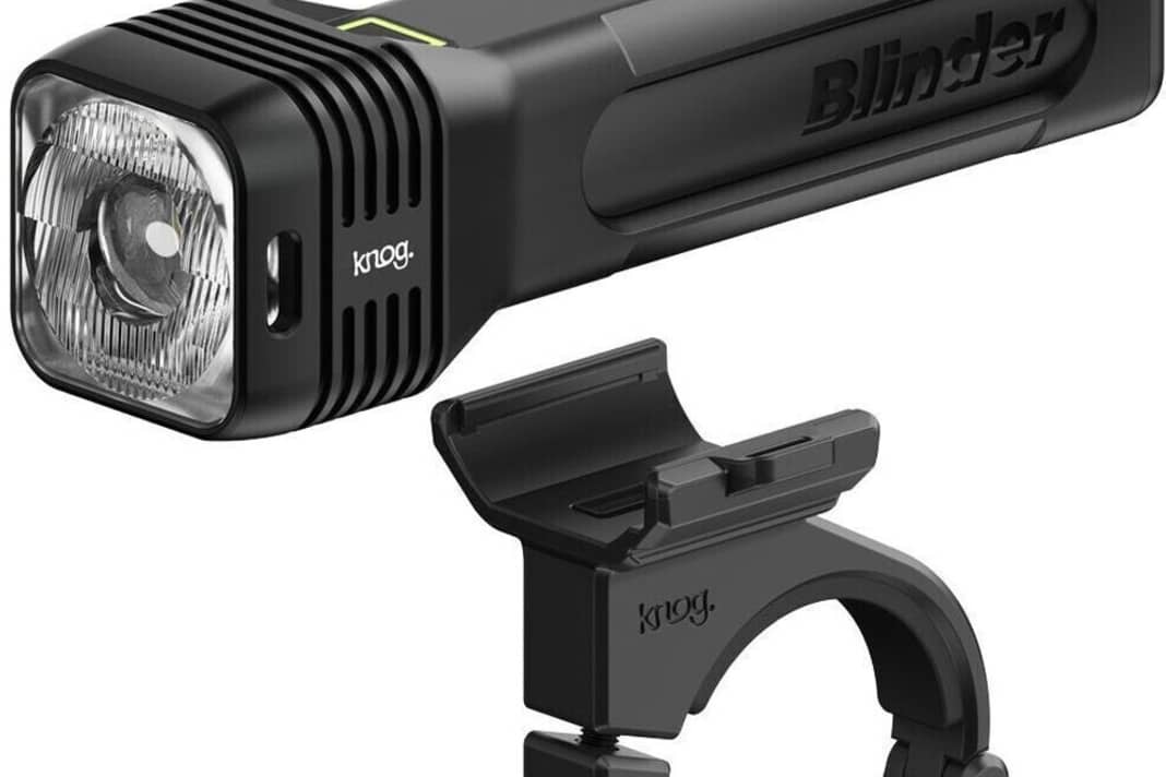 Schön praktisch in der Handhabung: Leuchte und Halterung