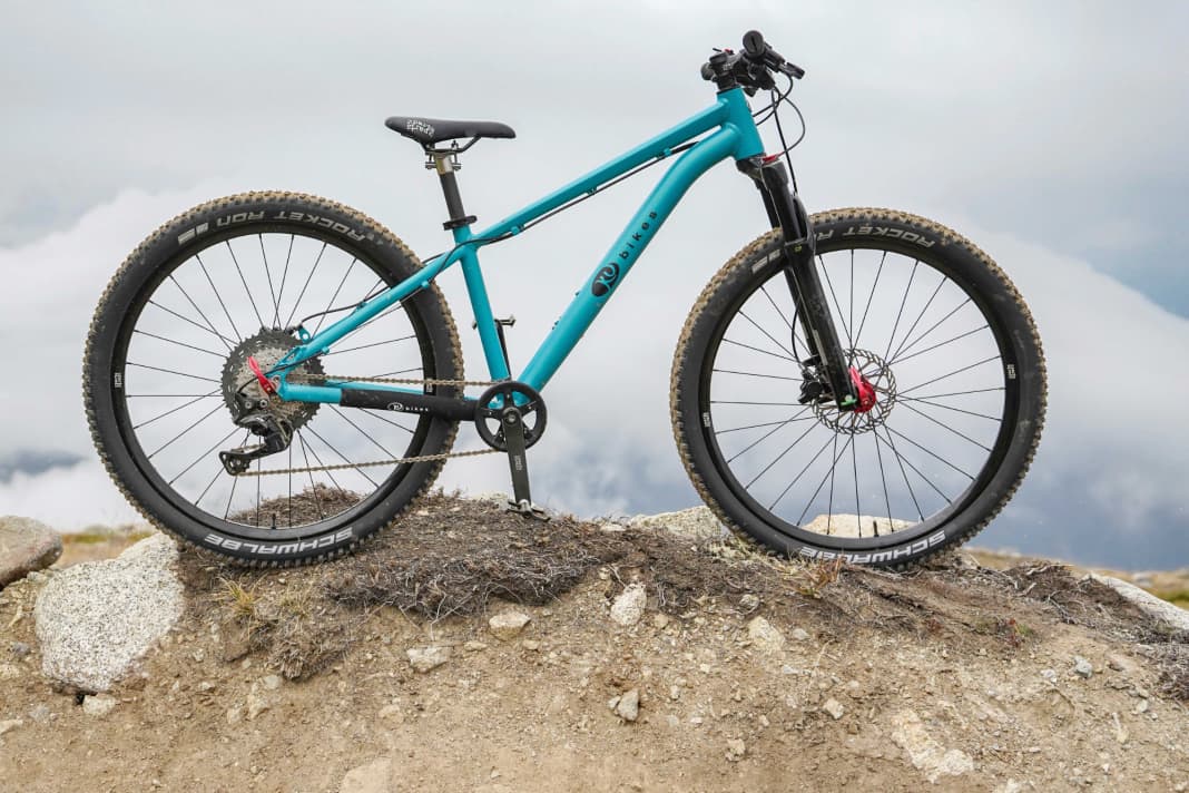 At 9.9 kilos, the Kubikes Trail is the lightest bike in the test.