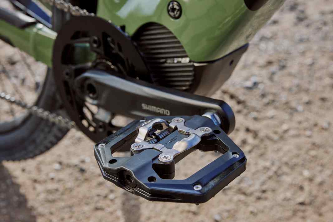 With the PD-EH510, Shimano is launching a new combination pedal on the market that is intended to offer a particularly versatile range of applications.