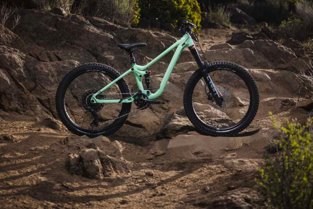 The new series of children's mountain bikes called Faith is aimed at children aged between approx. 5 and 12.