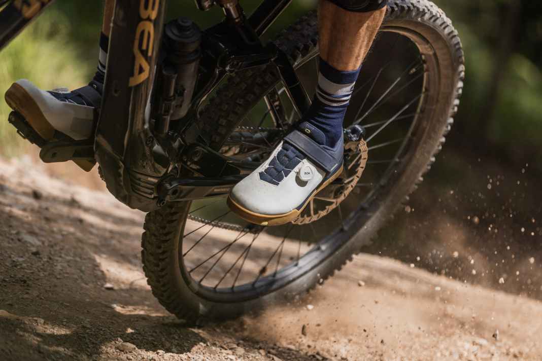 Neuer Anstrich, bewährte Features: Der Crankbrothers Mallet mit BOA-Verschluss.