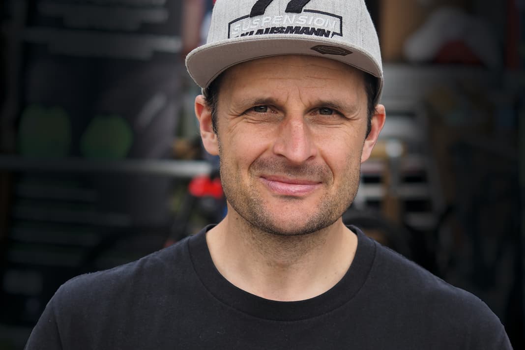 Downhill racer since 1993: Marcus Klausmann, 15-time German downhill champion and racing legend.