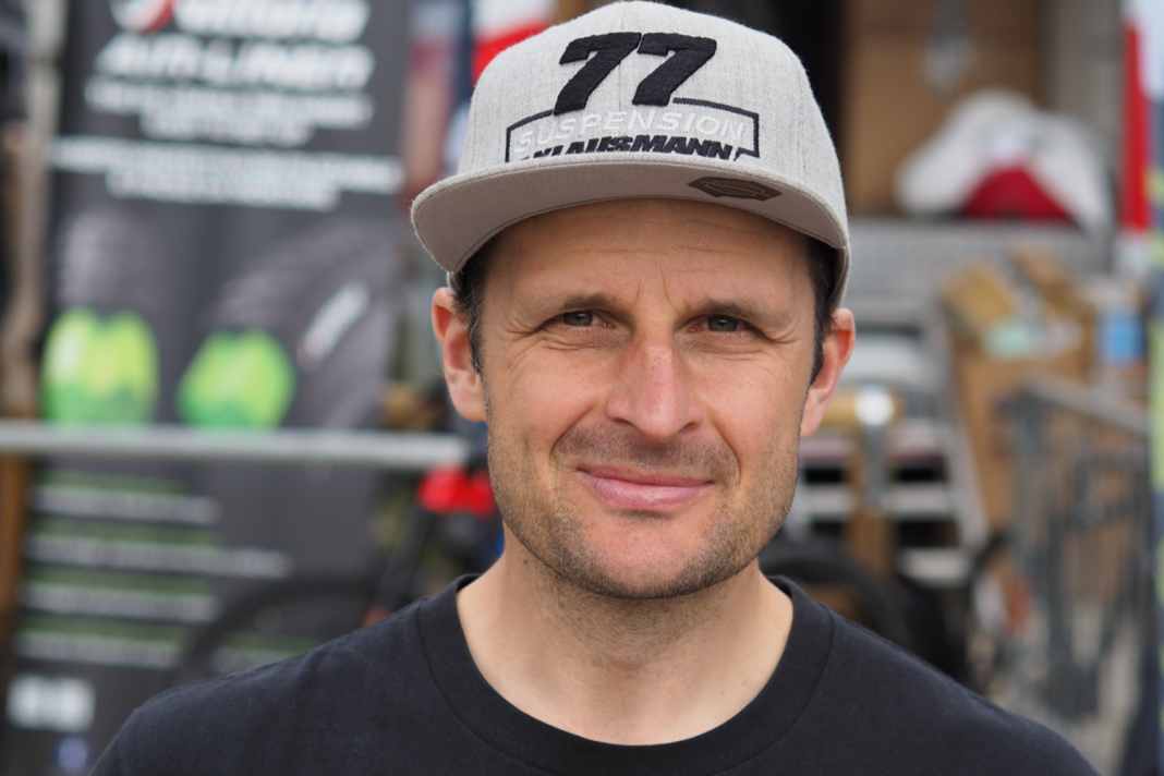 Suspension expert Marcus Klausmann.