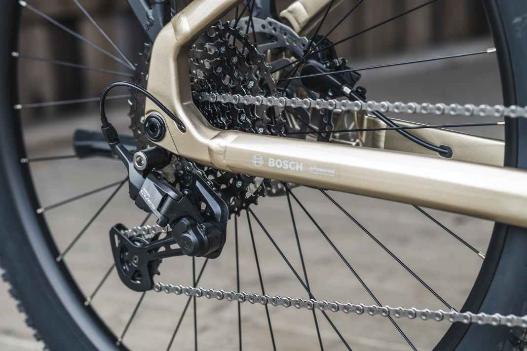 Die Cues 6000 ist eine E-Bike optimierte 10-Gang-Schaltung. Preis-Leistung steht hier besonders im Fokus.