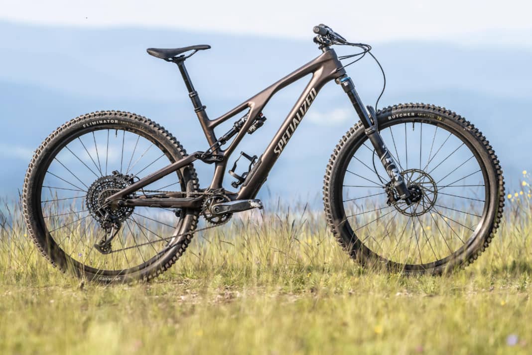 All Mountain Bikes bis 5000 Euro Specialized Stumpjumper Evo im Test BIKE