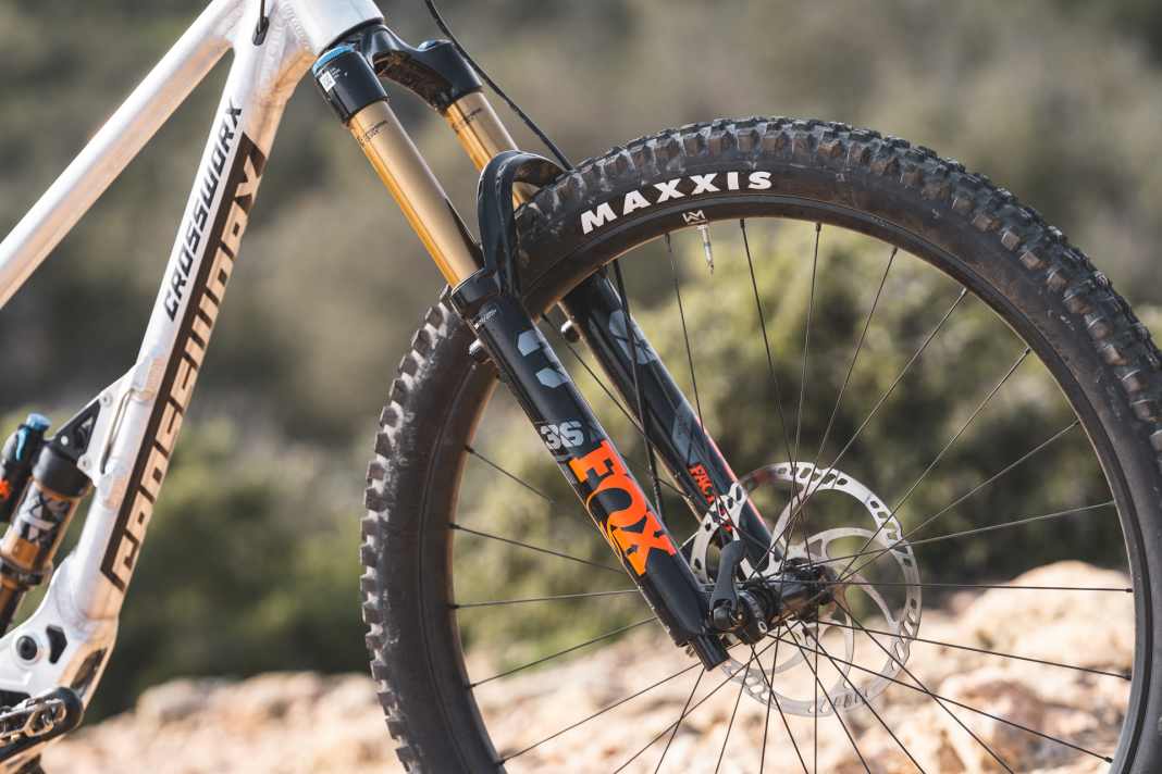 Only the best: The suspension on our test bike comes from Fox's most expensive Factory bar range.